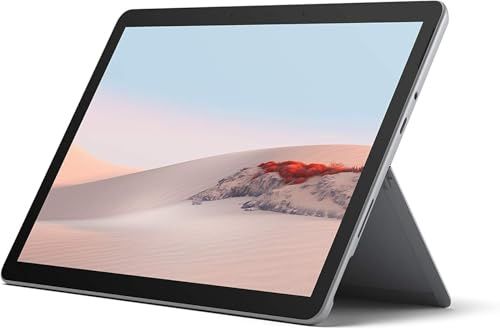 Microsoft Surface Go 2, 10.5-inch 2-in-1 FHD laptop, Intel Core m3-8100Y, 8GB RAM, 128GB SSD, Silver, Windows 11 Pro (Renewed)