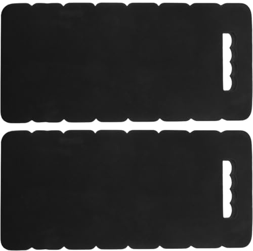 Sewroro 2 Pezzi Inginocchiatoio da Giardino in Eva Extra Spesso 45X21X25 CM Cuscinetto Imbottito Leggero e Portatile per Protezione Ginocchia per Giardinaggio Yoga e Lavori Domestici