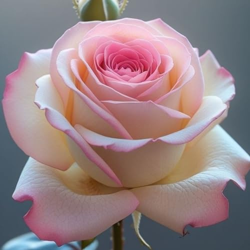 Eleganz Rosen-Rhizom, Überraschend wachsend, Winterhart Mehrjährig, Geeignet für Frühling und Herbst, Kein Gießen Erforderlich, Leicht Zu ZüChten-1 Rhizom-I