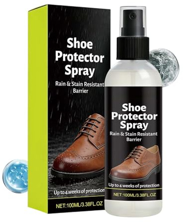 Aerosol Impermeabilizante para Calzado - Agente Protector De Calzado Impermeable Al Agua 100ml - Spray Impermeabilizante para Zapatos | Viaje, Tenis, Tela, , Zapatillas, Botas, Senderismo, Hogar y Cue