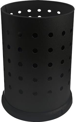 kaiserkraft | Papierkorb | Volumen 15 l | HxØ 400 x 240 mm | schwarz