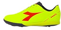 Diadora PICHICHI 5 TFR, Stivale da calcio Erba artificiale da uomo giallo/rosso, giallo, 41 EU