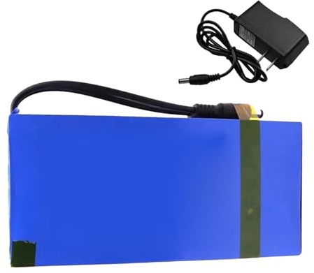 SSCYHT Batería de Litio de polímero DC 12 V 10 Ah Batería de Litio Recargable 12 voltios 10000 mAh Batería portátil con Interruptor de Encendido para 12V Dispositivos eléctricos