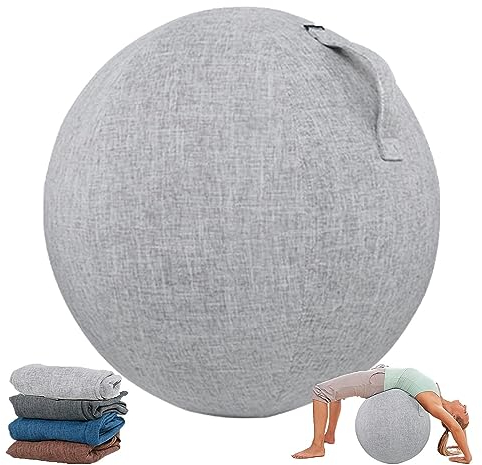 BXYWMDGB Housse Ballon Gym Housse Housse De Siege Ballon Ergonomique Boule De Yoga Antidérapante Couverture pour Ballon pour Le Grossesse, Fitness, Le Yoga,004,65cm