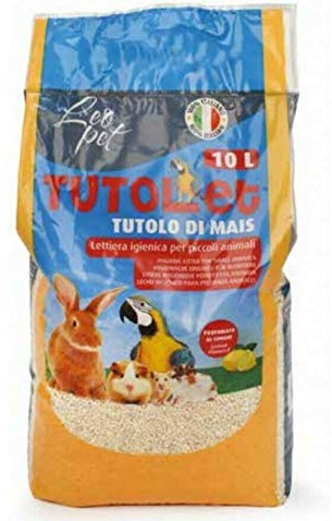 Leopet Tutolet Lettiera igienica per Conigli, Piccoli Animali e Uccelli 10 LT