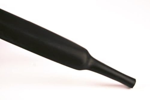 MKV - Schrumpfschlauch mit Kleber 4:1 schwarz Ø 4 bis 52 mm Meterware MKV schrumpfschläuche schwarz (Ø 4,0/1,0mm)