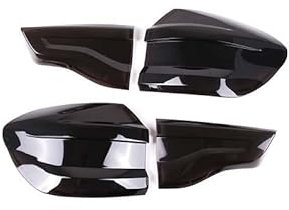 OuyOo Für BMW X3 G01 2018-22 Auto Rücklicht Schatten Bremsblinker Licht Rückfahrleuchte ABS Transparent Grau Rücklicht Abdeckung Autoteile