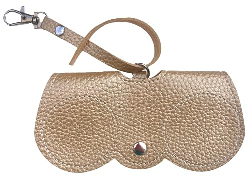 Nounex21 - Premium Sonnenbrillen Schutzetui, tragbares Brillenetui, modischer Sonnenbrillen-Halter, weiches PU-Leder, 12 Farben