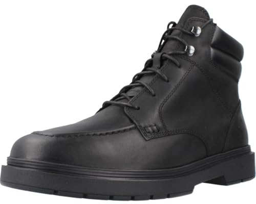 Geox Stivali da Uomo U Calaita G alla Caviglia, Nero, 43 EU