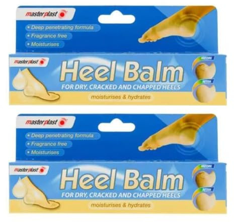 SOTL® Masterplast Lot de 2 baumes adoucissants pour talons apaisants et cicatrisants 70 g