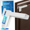 PEARWAY Ferme-porte automatique sans perçage - La solution bien pensée contre les courants d'air - Garantit un ferme-porte silencieux pour porte de chambre - Peut fermer la porte à gauche et à droite