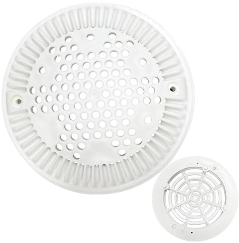 Coperture di scarico per piscina, copertura per scarico della doccia, griglia di scarico rotonda, copertura per skimmer per piscina, scarico per piscine interrate, bagno