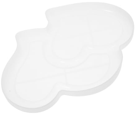 DIYEAH Stampo Silicone Forma Cuore per Resina Stampo per Caramelle e Cioccolato per Decorazioni e Matrimoni Design Doppio Cuore per Creazioni Uniche e Versatili