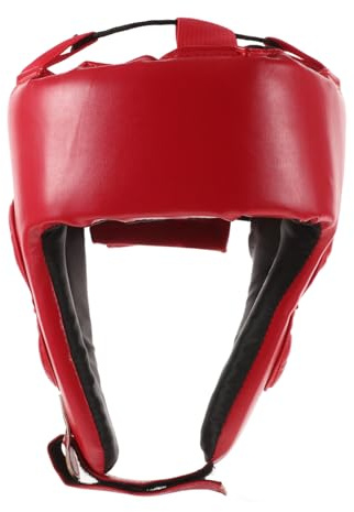 Mikinona Adjustable Ventilated Boxing Headgear Full Head Protection for Youth and Adults Comfortable Sparring Helmet Guard for Taekwondo Kickboxing Martial Arts Training