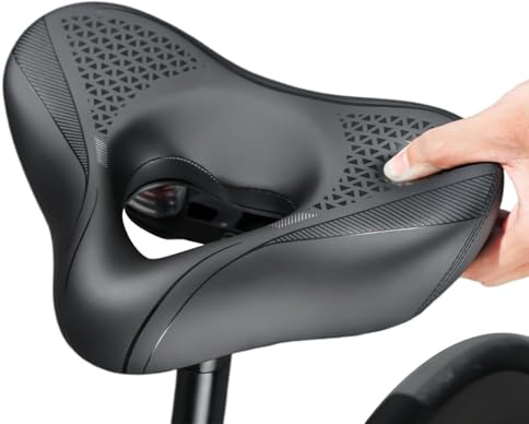 Patifirst Coussin De Selle De Vélo - Confortable Et Anti-dérapant,Coussin Ajouré pour Selle De Vélo | pour Femmes Hommes Adultes Passionnés De Sport VTT Navette Randonnée Exercice Quotidien