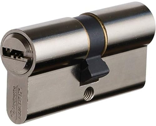Vachette Cylindre VELIX 30x40 Double Entrée - Finition Nickelée - Résistance Bumping, Perçage et Crochetage - Fonction SYNKRO - 5 Clés Réversibles et Carte de Propriété - Garantie 2 Ans