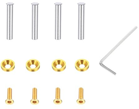 omiinitio Set di 4 viti di montaggio per PC e computer portatile, viti di fissaggio, vite per rondella