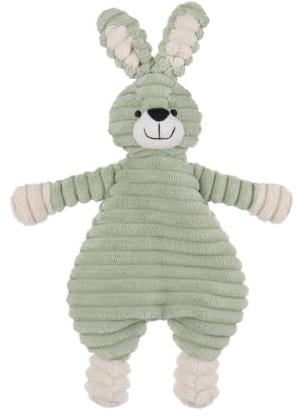 Apricot Lamb Grün Cord Hase Schmusetuch Schnuffeltuch Beruhigungstuch 30cm
