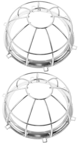 VOSAREA 2pièces Housse De Protection pour Détecteur De Fumée Couverture De Sécurité pour Système De Sprinkler Installation Simple Et Design Pratique