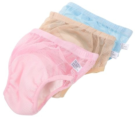 TOYANDONA 3pezzi Pannolini in Cotone Traspiranti Per Ragazzo Ragazza Ragazza Mutandine Riutilizzabili Per Ragazzo Pannolini Impermeabili Per Apprendimento Del Vasino Pantaloni Per Apprendime
