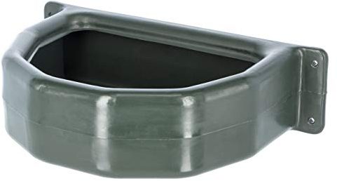 Kerbl 324825 Futtertrog Halbrund Kunststoff, Grün 125 ml (1er Pack)