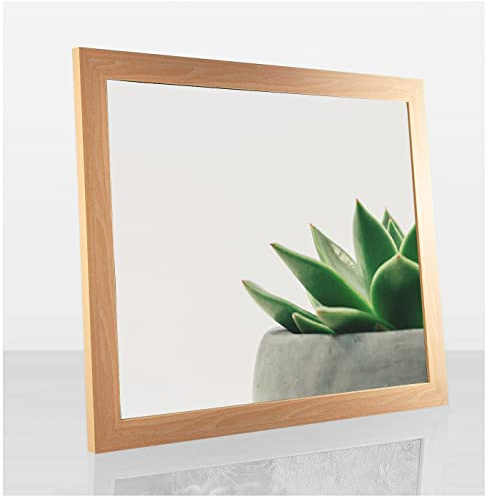 Bilderrahmen Diamond 50x75 cm Buche Dekor ideal für Diamond Painting mit 1 mm antireflex Kunstglas