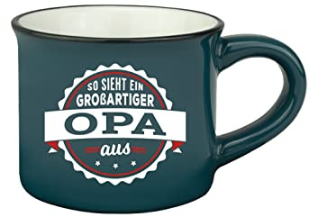 Persönliche Espresso Tasse - Opa |Steinzeug|50ml|