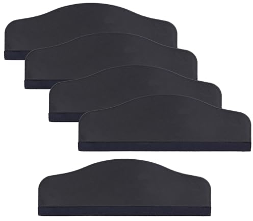 EHDIS 5 Stück Rakel Set - Rakel mit Filzkante, Folierungswerkzeug für Fensterfolie, Folierung, Tönungsfolie, Klebefolie, Möbelfolie, Filzrakel, Hochwertiger Folienrakel, maximale Gleitfähigkeit