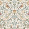 Yullpaper Carta Da Parati Floreale Vintage Carta Adesiva Per Mobili Fantasia Beige Carta Da Parati Adesiva Muro Per Camera Da Letto Soggiorno Pellicola Adesiva per Mobili Armadio 44,5cm x 260cm