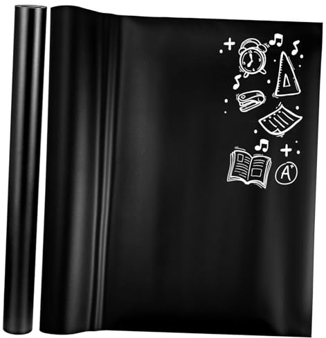 SEWACC 2pcs Self-Adhesive Blackboard Sticker Films Chalkboard Vinyl for Kitchen School