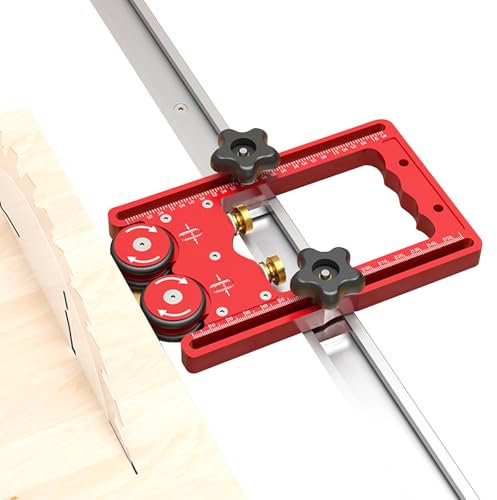 Roulette de rouleau de roulement de presse de scie à table, rouleau de stock à roue double de 160 mm avec guide de rouleau de roulement de scie à table en alliage d'aluminium à roue unidirectionnelle