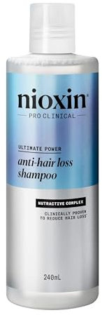 Nioxin Anti-Hair Loss Shampoo - Hair Loss Treatment for Women & Men - With Caffeine & Niacinamide (240ml)