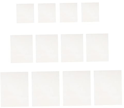 DIYEAH Lot De 12 Chiffons En Daim Pour Poterie Outil De Lissage Pour Modelage De Poterie En Argile 3 Tailles Facile À Utiliser Pour Les Artistes