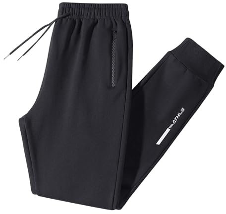 Generisch Sports Weite Jogginganzug Damen Baggy Lightweight Sweatpants Lang Baumwoll Trousers Jogginghose Haarkur Ohne Ausspülen Freizeithose Damen Kurzgröße Hose Weiß Militär Hose Chinos