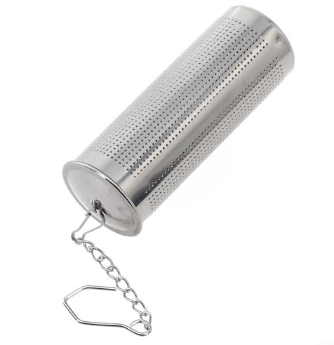 Bebykilemi Colador de condimentos de especias, bolsa de condimentos de acero inoxidable, colador de especias para salsa y especias (L)