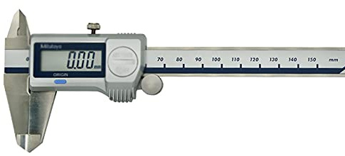 Elektronisk Digital Skjutmått Vattentät Digital Skjutmått Rostfritt Stål Digital Skjutmått Bärbar Digital Skjutmått För Hushåll Och Industri,Silver-200mm