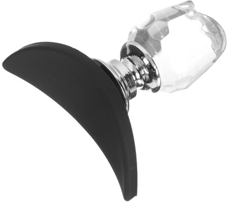 AUTSUPPL Tampon à Paupières en Silicone Taille Standard Outil de Maquillage Yeux Portable pour Femmes Voyageuses Outil de Fard à Paupières Instantané Forme Cristal Rose