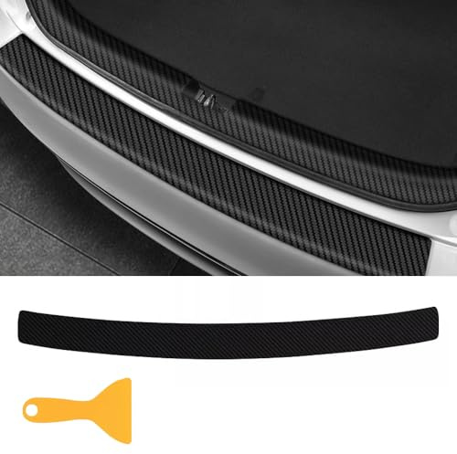 Lackschutzfolie Ladekantenschutz für Toyota RAV4 2015-2019, Stoßstangenschutzfolie, Kratzschutz für Kofferraum/Stoßstange Auto