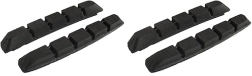 SHIMANO M70R2 cartridge brake shoe inserts with fixing pin, 2 pairs