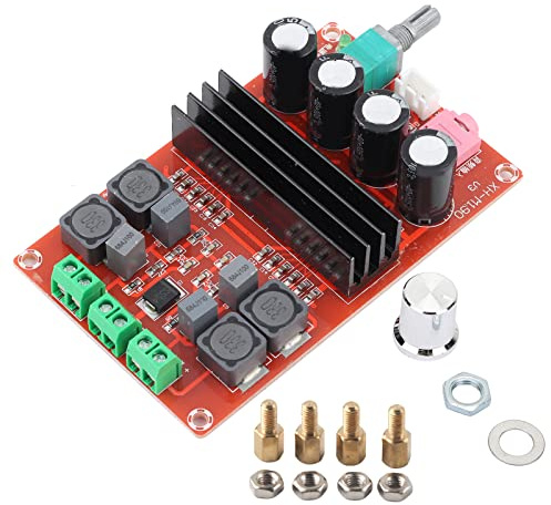 DC12-24V Verstärkerplatine Hohe Leistung 2 * 100 Watt Dual Channel Digital Verstärker Audio Receiver Board