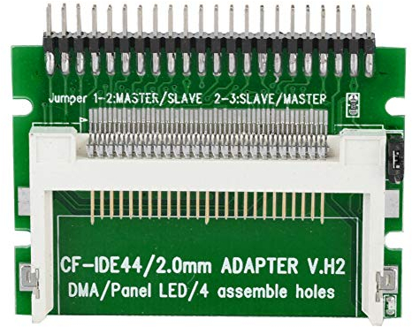 ASHATA CF to 2.5-inch 44Pin IDE HDD,Compact Flash CF Memory Card to 2.5-inch 44Pin IDE Laptop SSD HDD Adapter Card,CF IDE Adapter Support for a Single CF Card Type.