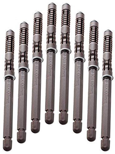 Schwimmende Regalhalterungen – 8 Stück strapazierfähige, unsichtbare Regalhalterungen aus Holz mit Schrauben, DIY verstellbare Hardware Jalousien unterstützt Regale (8 Stück)