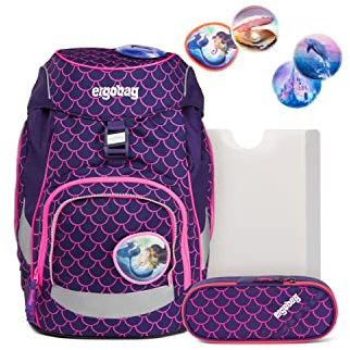 ergobag prime School Backpack Set PerlentauchBär