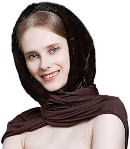 Pelzmützen für Damen Winterschal Mütze Elegant Warm Lady Caps Pelzmützen