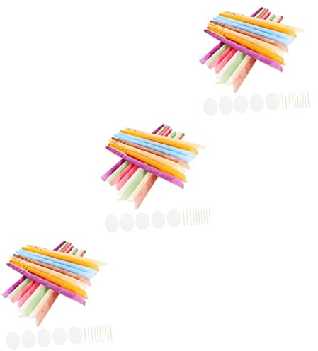 FRCOLOR 24ensembles Set De Bougies Auriculaires Cire Abeille Pour Nettoyage Cérumen Outil Pratique De Soin Des Oreilles