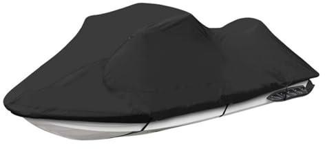 Bootsabdeckung Bootsplane 210D Trailer Abdeckplanen für Boote Boot Persenning Wasserdicht Anti-UV Bootskonsolenabdeckung für V-Rumpf,Schlauchboot,Ruderboot(Color:Black,Size:21to24FT: 732x300cm)