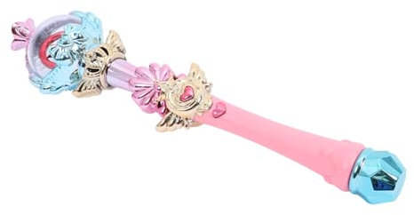 TOYANDONA Glühender Feenzauberstab leuchtender Zauberstab Requisite Blinkender LED-Zauberstab Kinderlichtstab Kinderzauberstab Spielzeug Batterien Mädchen Fee Stock Herz-Fee-Zauberstab