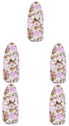 Amosfun Lot De 5 Housses De Élégantes Pour Planche À Repasser Antitaches Pour Usage Domestique