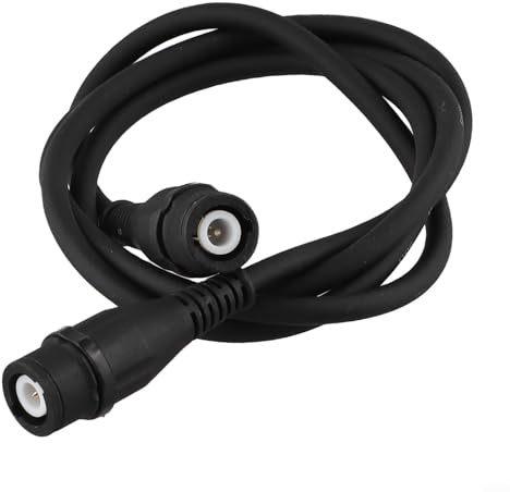 BNC Male to Male Leads RG58 Coaxial Cable 100cm Length 50 Ohm Impedance with Q9 Connectors for Oscilloscope Probes and Electronic Equipment Testing,