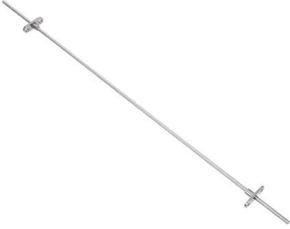 SHINEOFI Hanging File Folder Bar for Cabinet Drawer Stainless Steel File Cabinet Hanging Bars with Mounting Bracket 19.69 in Desk Drawer Hanging Rail for Office Filing Storage